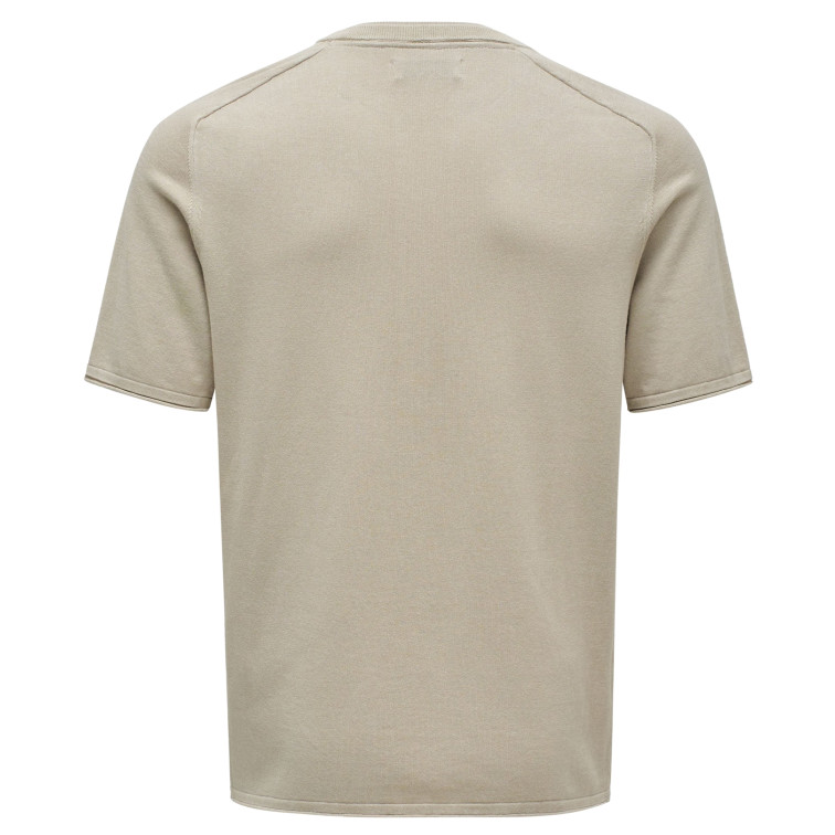 t-shirt homme  salsa jeans t-shirt regular fit mix tricot