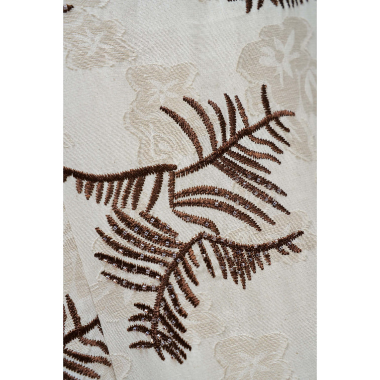 femme a-line dress all-over embroide 011