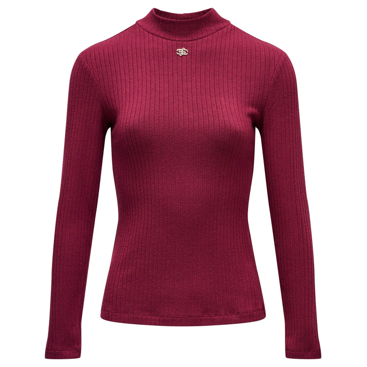 t-shirt femme  salsa jeans turtleneck longsleeve w/ logo