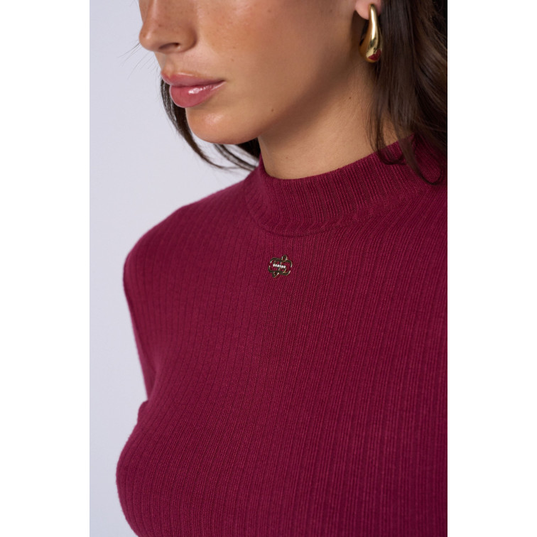 t-shirt femme  salsa jeans turtleneck longsleeve w/ logo