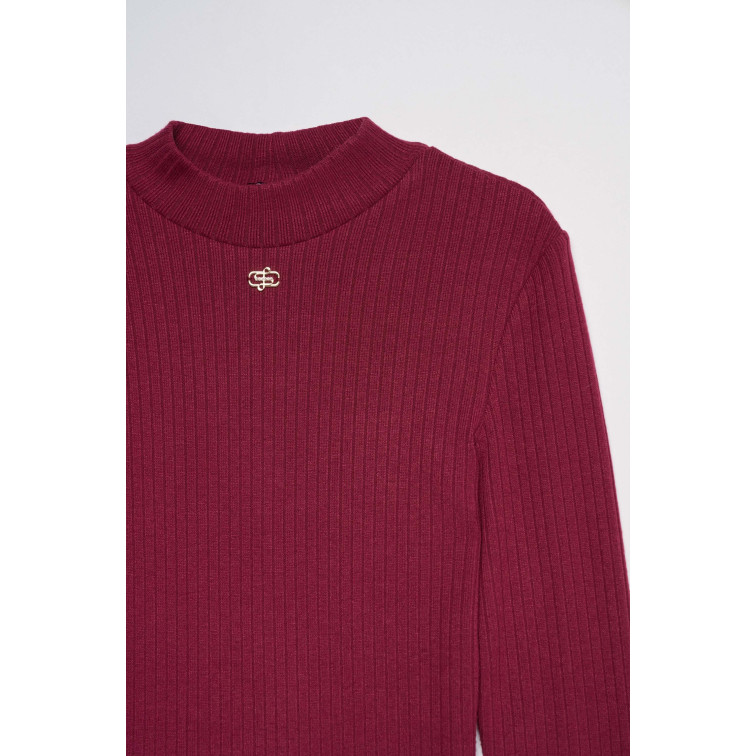 t-shirt femme  salsa jeans turtleneck longsleeve w/ logo