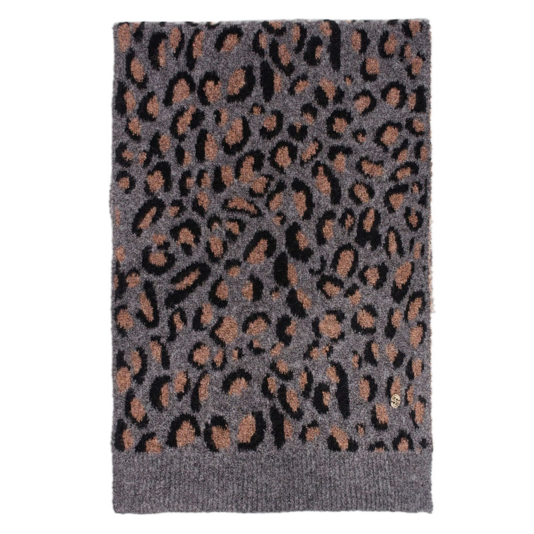  salsa jeans animal print scarft