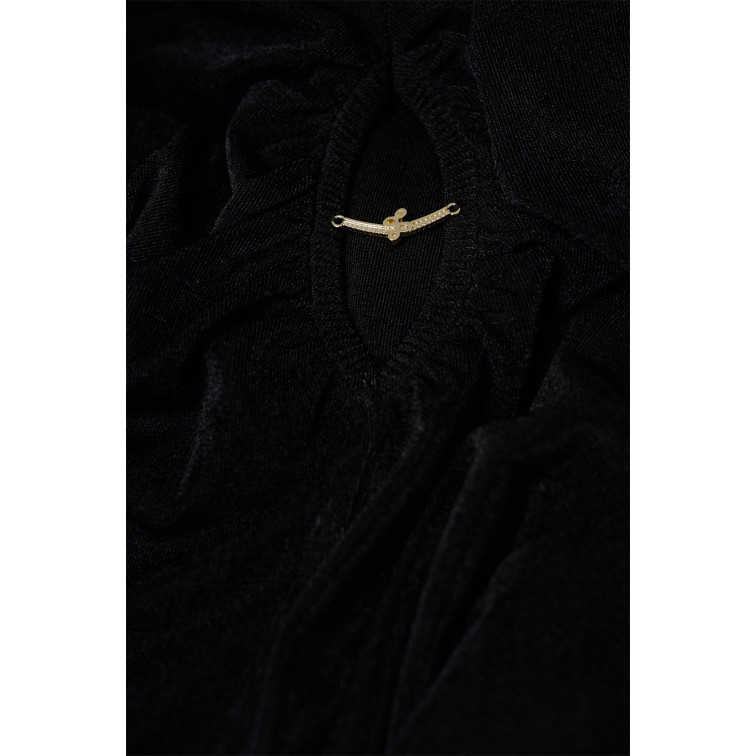 t-shirt femme  salsa jeans turtleneck long sleeve w/ logo