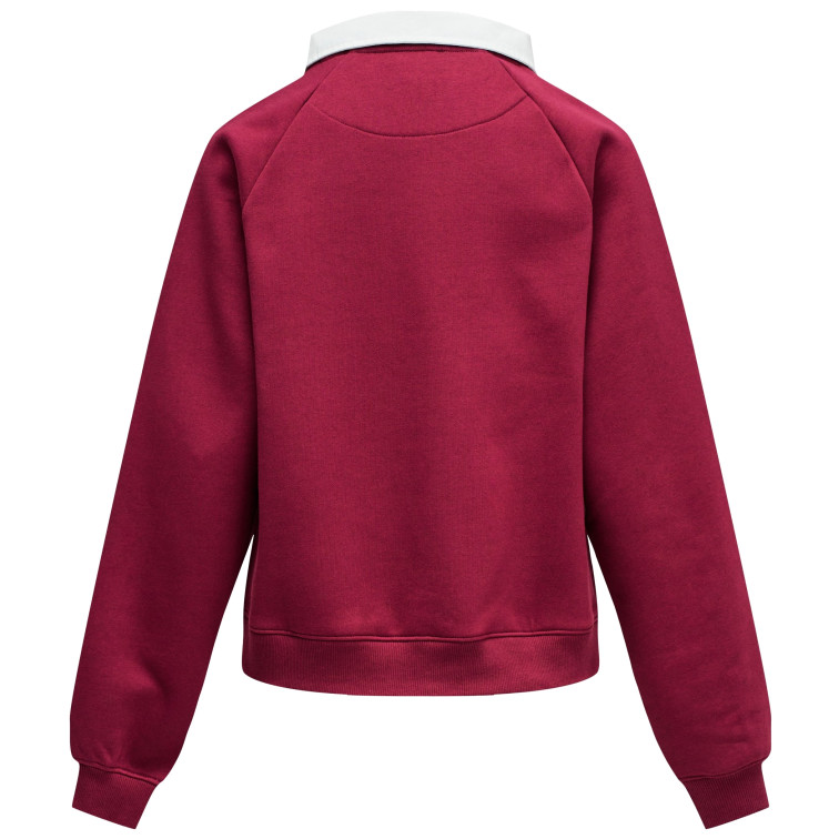 sweat-shirt femme  salsa jeans twofer sweatshirt with brandin