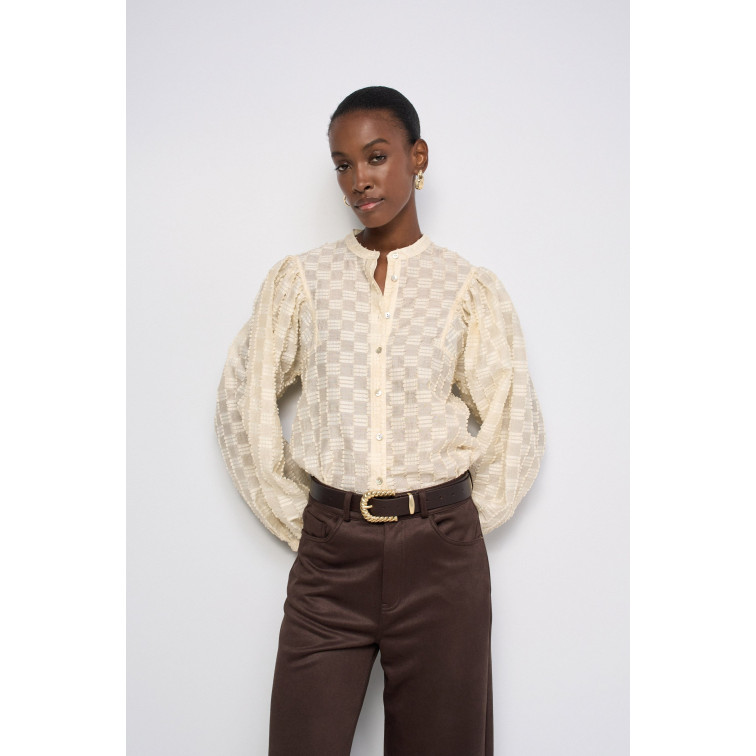 chemise femme  salsa jeans textured shirt