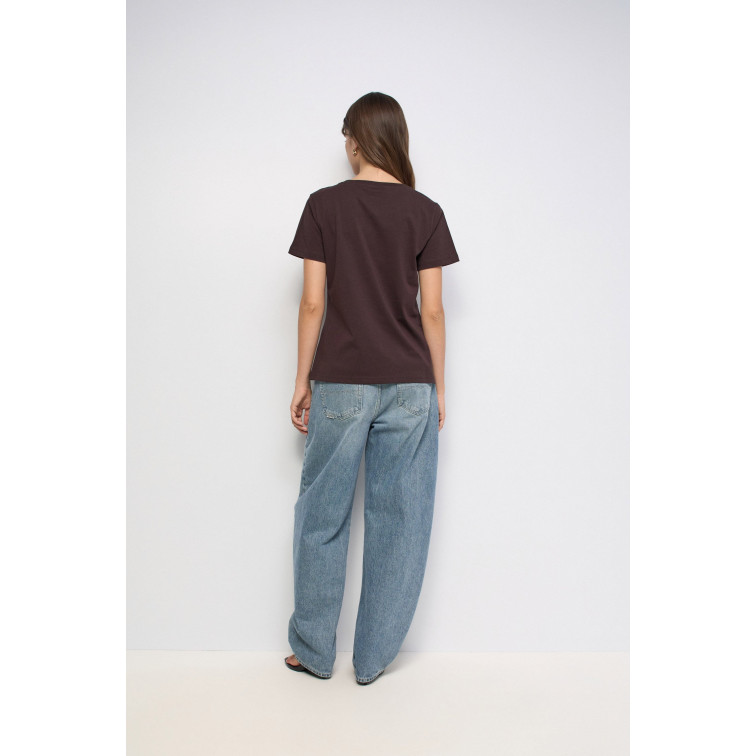 t-shirt femme  salsa jeans branding t-shirt regular fit