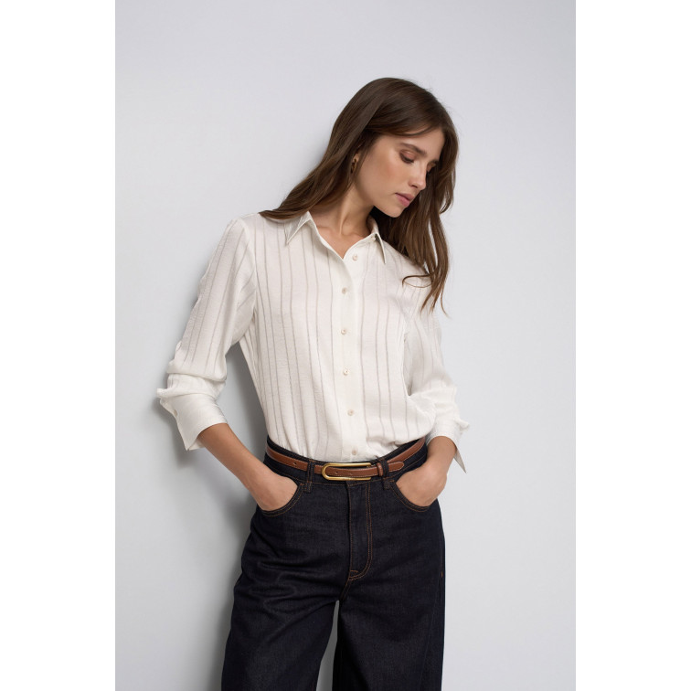 chemise femme  salsa jeans basic shirt regular fit