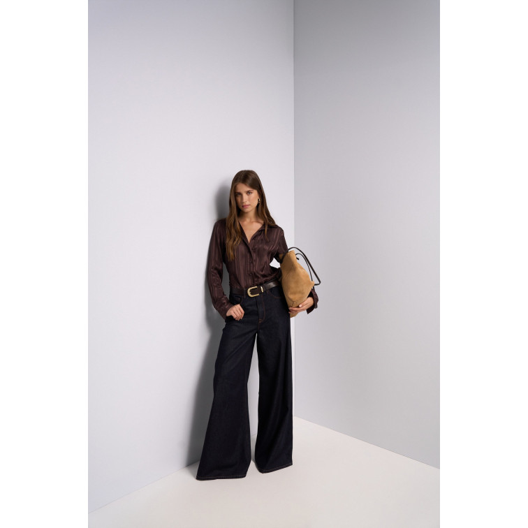 chemise femme  salsa jeans basic shirt regular fit