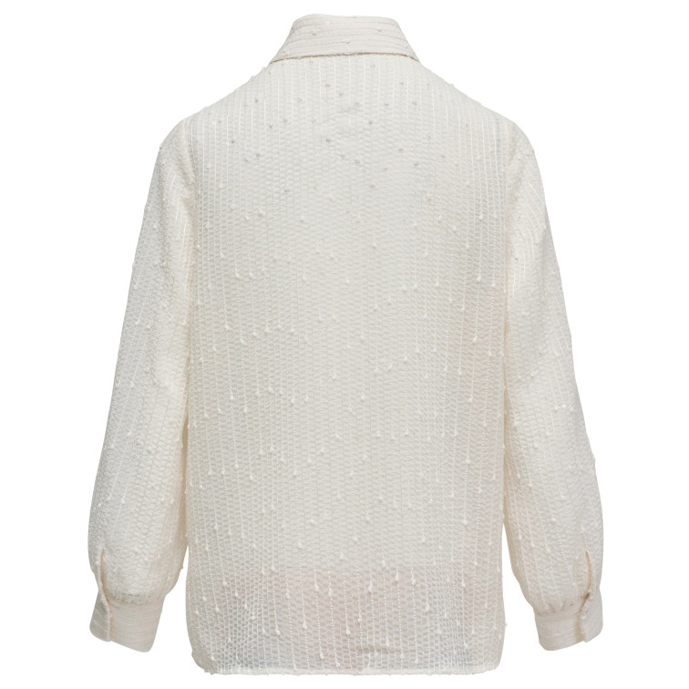 chemise femme  salsa jeans textured shirt