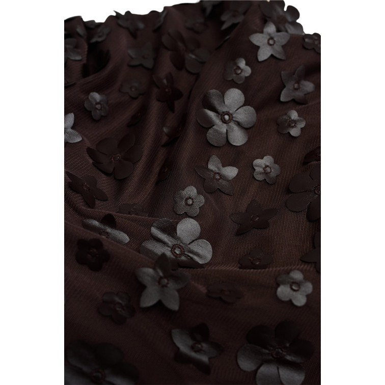 sweat-shirt femme  salsa jeans sweatshirt with 3d flowers