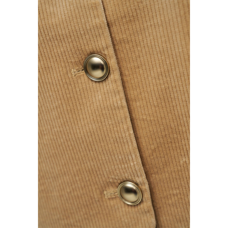 manteau femme  salsa jeans corduroy chanel jacket