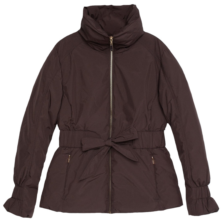 manteau femme  salsa jeans puffer coat with built-in belt