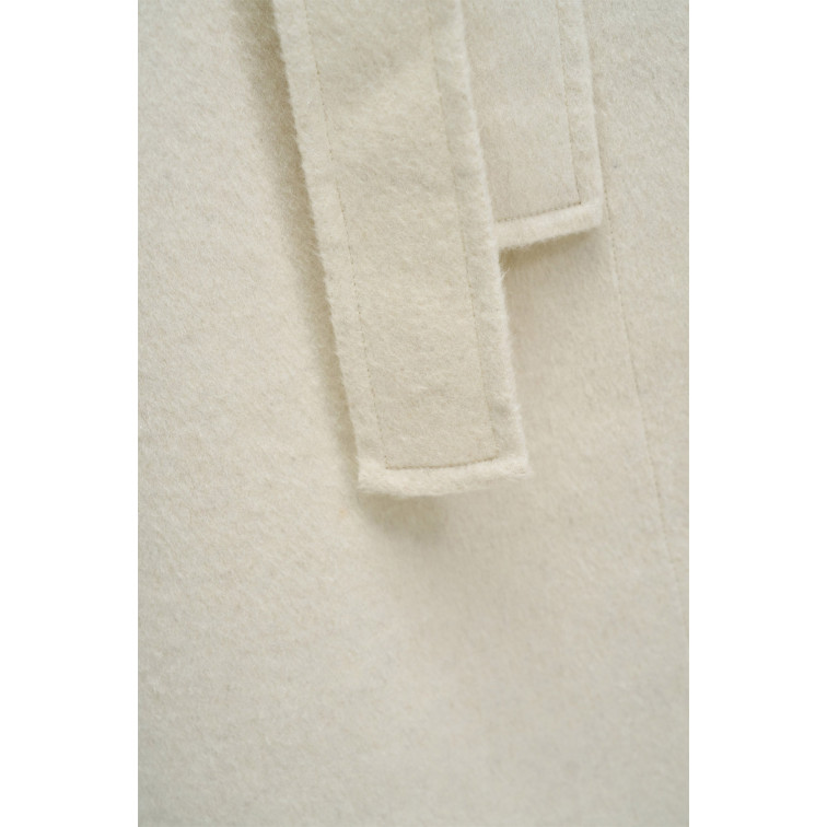 manteau femme  salsa jeans long handmade wool coat