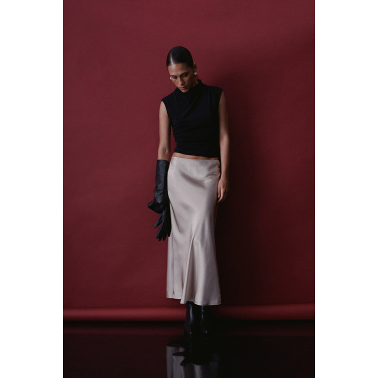 jupe femme  salsa jeans satin basic skirt