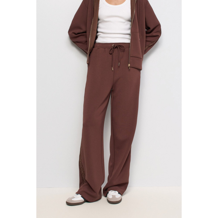 pantalon femme  salsa jeans track joggers with elastic wai