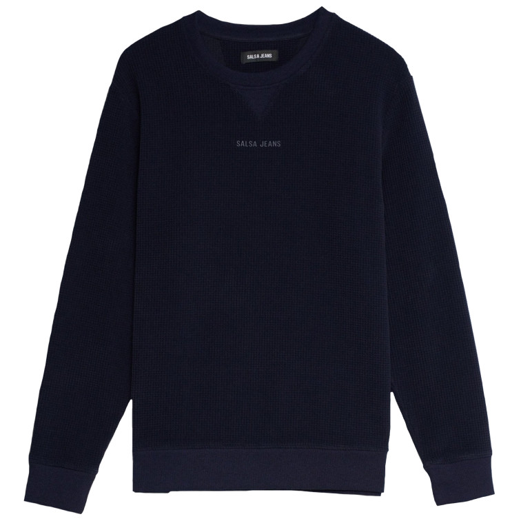 sweat-shirt homme  salsa jeans soft waffle fleece w/ 3d print