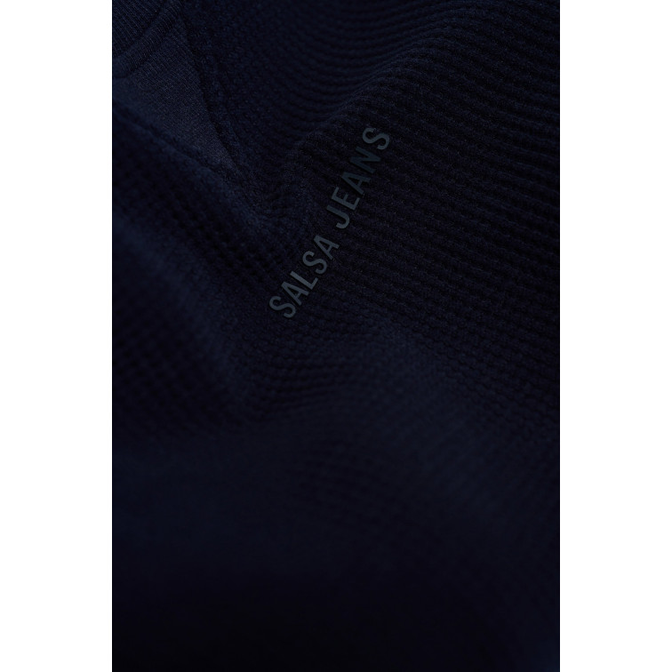 sweat-shirt homme  salsa jeans soft waffle fleece w/ 3d print