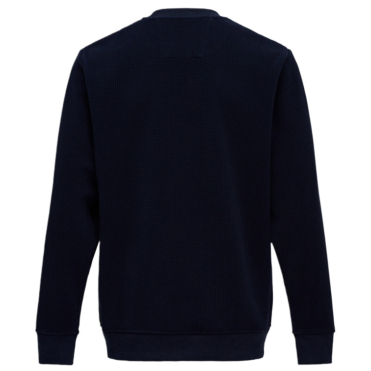 sweat-shirt homme  salsa jeans soft waffle fleece w/ 3d print