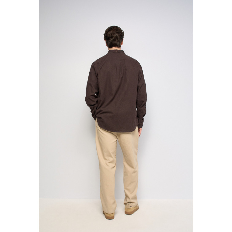 chemise homme  salsa jeans melange cotton shirt with ches
