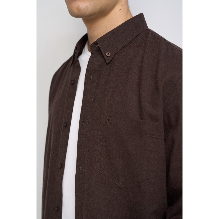 chemise homme  salsa jeans melange cotton shirt with ches