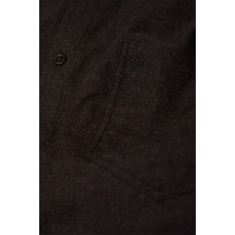 chemise homme  salsa jeans melange cotton shirt with ches