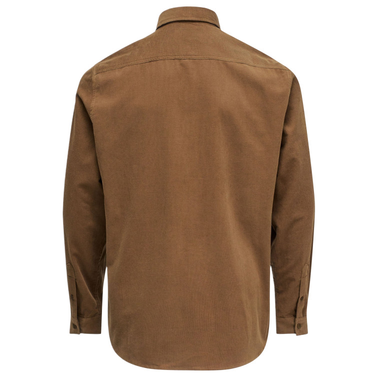 chemise homme  salsa jeans cotton corduroy shirt with che