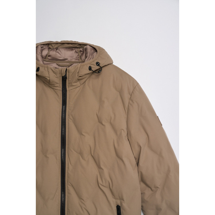 cazadora homme  salsa jeans puffer jacket with pockets