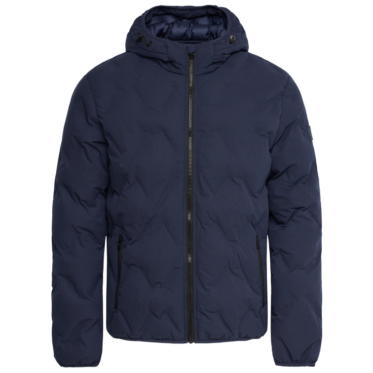 cazadora homme  salsa jeans puffer jacket with pockets
