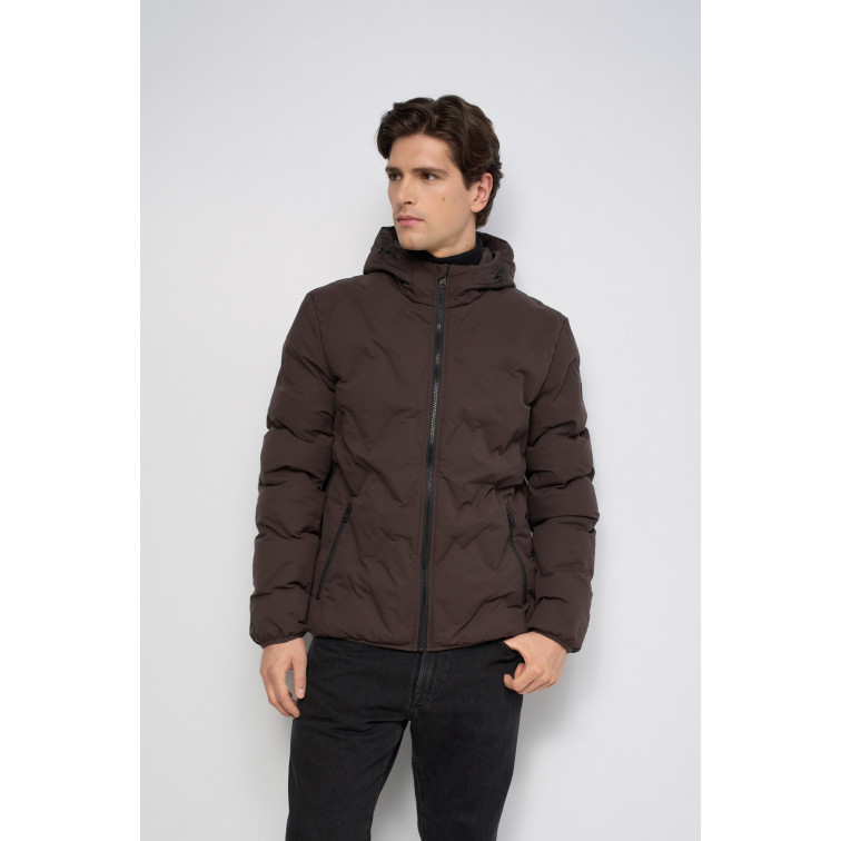cazadora homme  salsa jeans puffer jacket with pockets