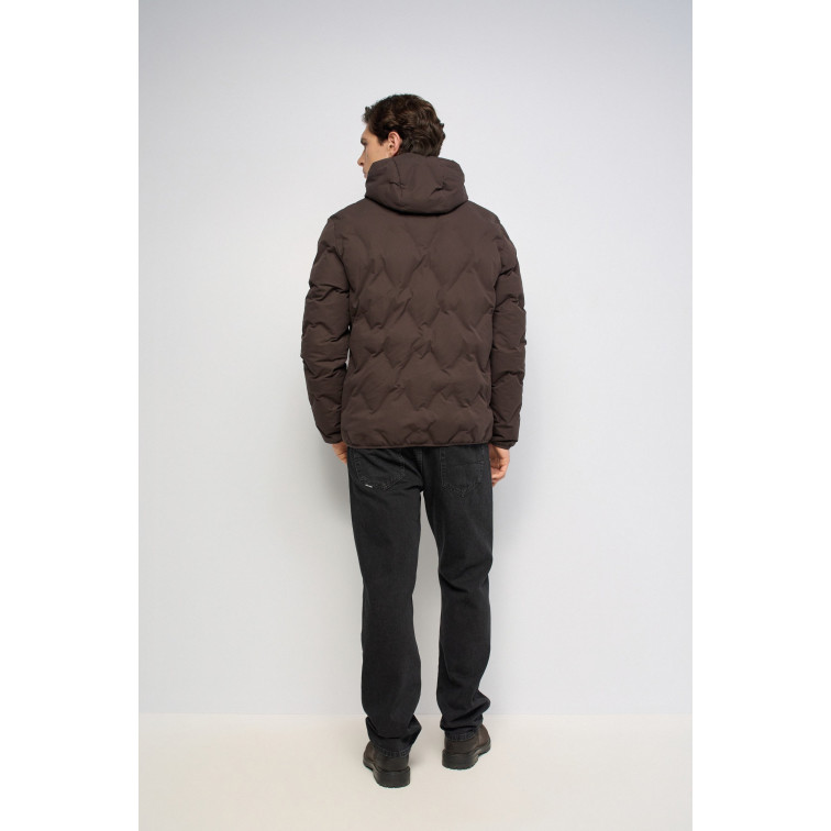 cazadora homme  salsa jeans puffer jacket with pockets