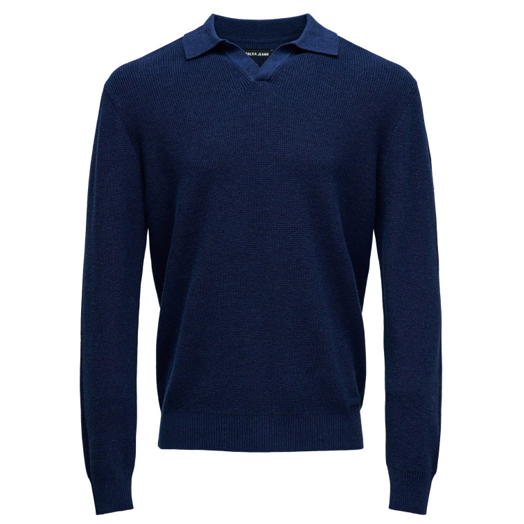 maillot homme  salsa jeans long-sleeve textured knitted p