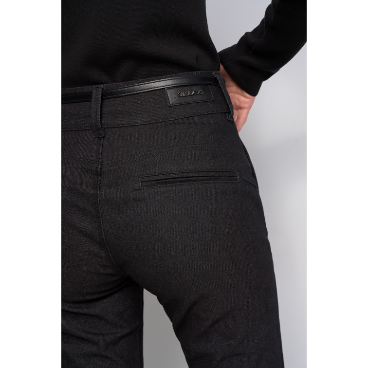 pantalon femme  salsa jeans secret chino flare