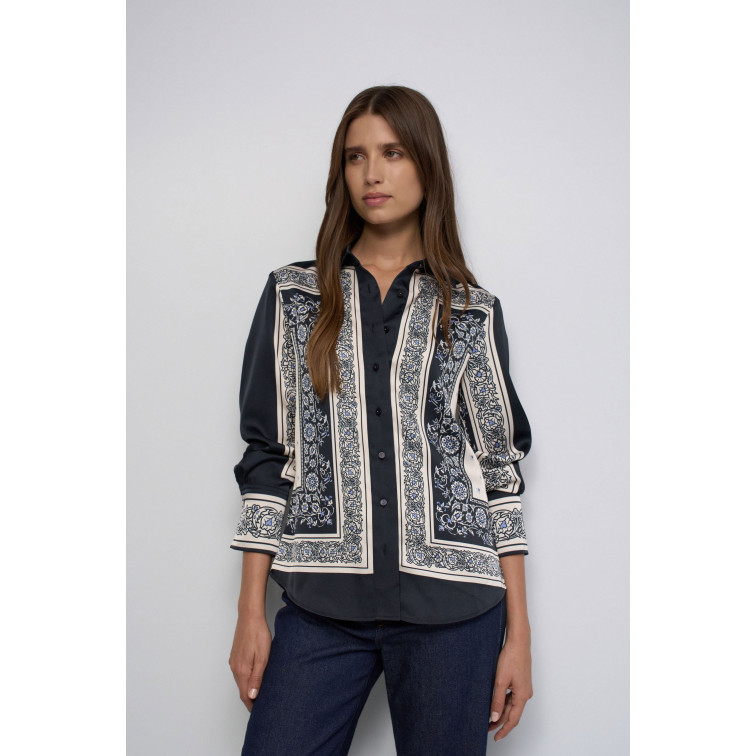 chemise femme  salsa jeans printed  shirt regular