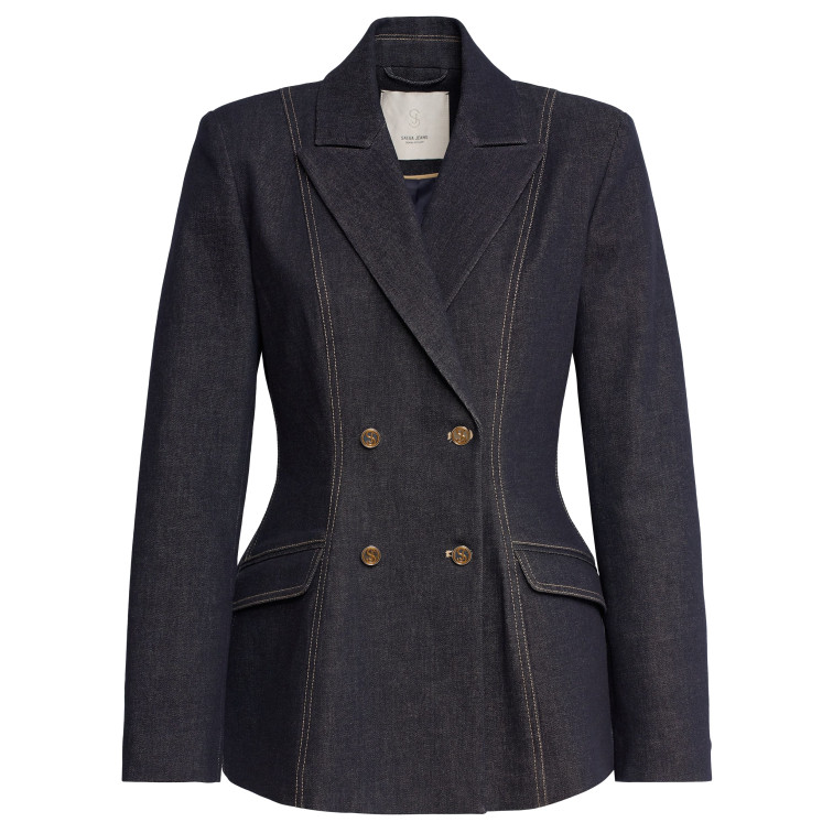 manteau femme  salsa jeans structured blazer atelier in r