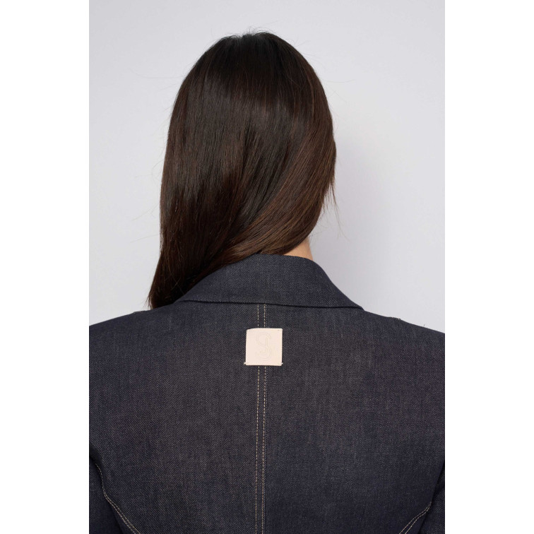 manteau femme  salsa jeans structured blazer atelier in r