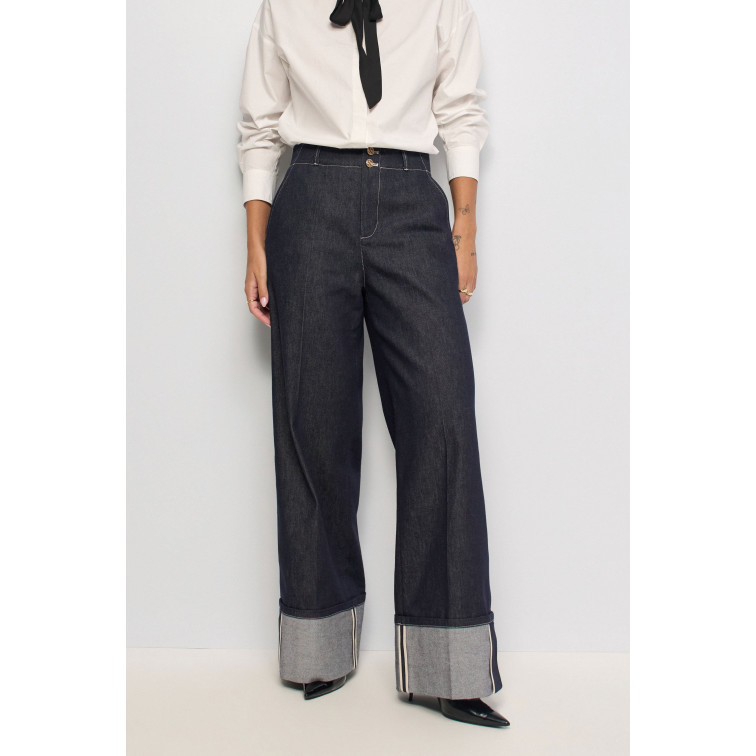 jeans femme  salsa jeans jeans high rise atelier in raw
