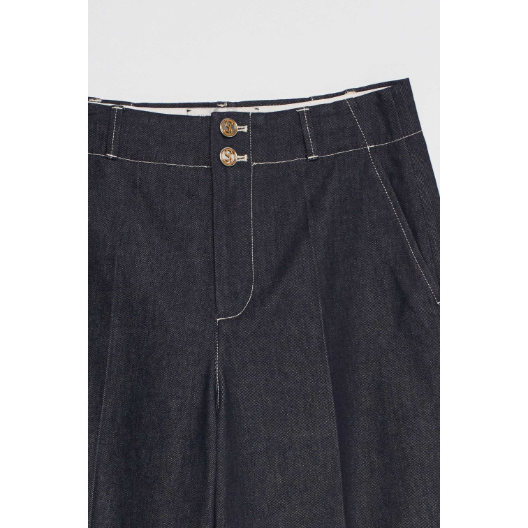 jeans femme  salsa jeans jeans high rise atelier in raw