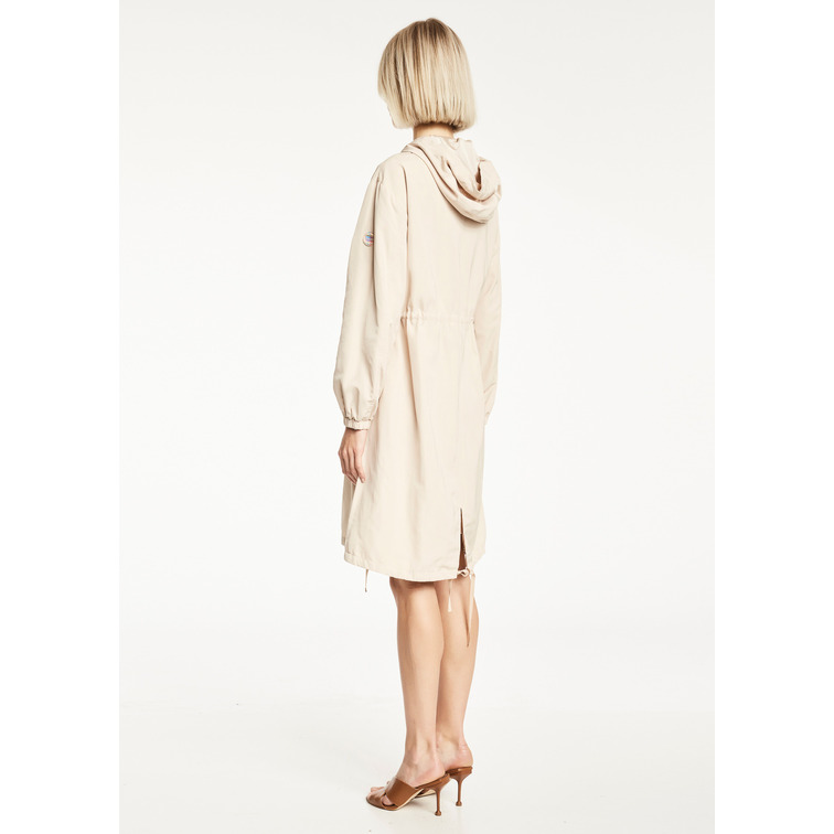 manteau femme  gaudi kway m/l c/cappuccio