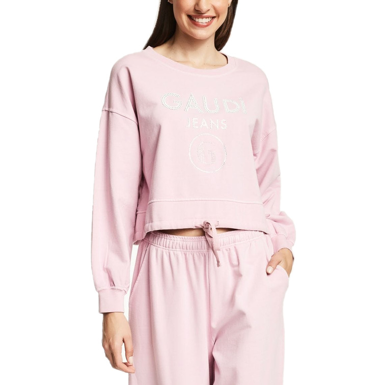 sweat-shirt femme  gaudi maglia di felpa girocollo
