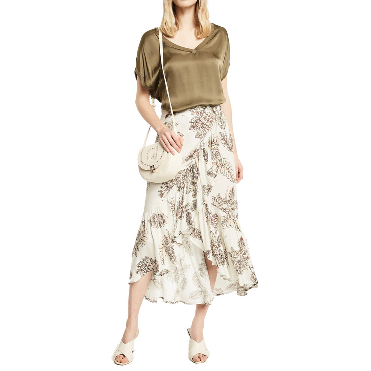 chemise femme  gaudi blusa m-corta