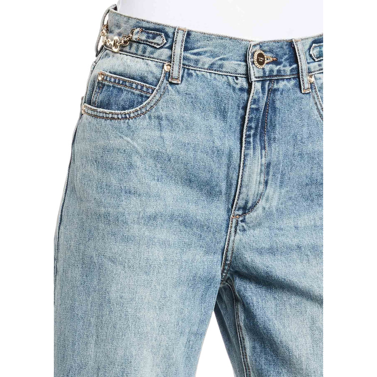 jeans femme  gaudi pantalone denim