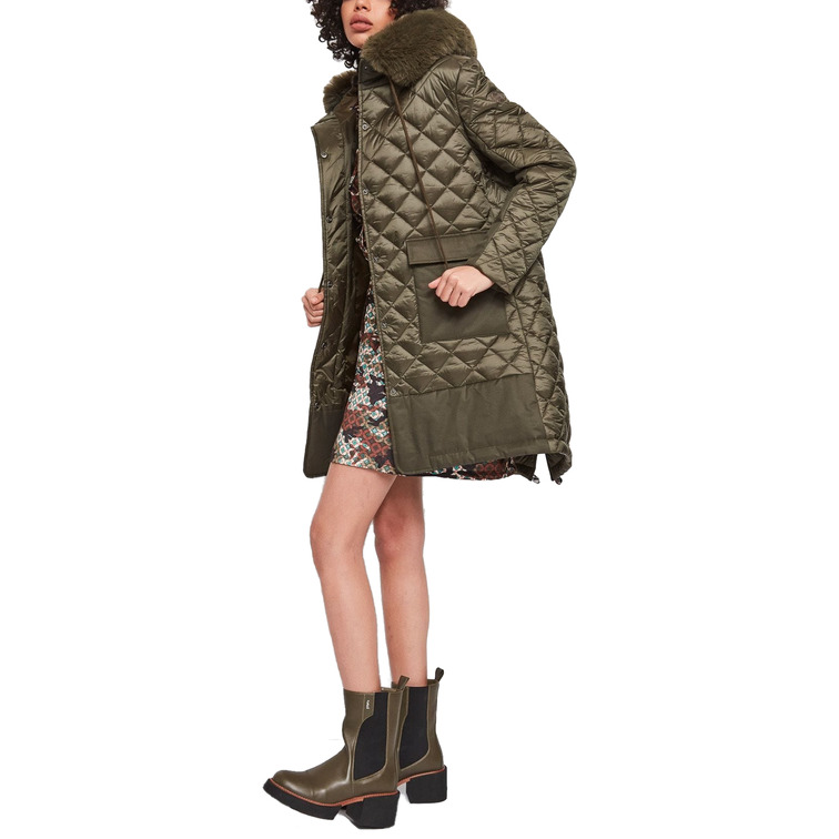 manteau femme  gaudi parka imbottito c/cappuccio