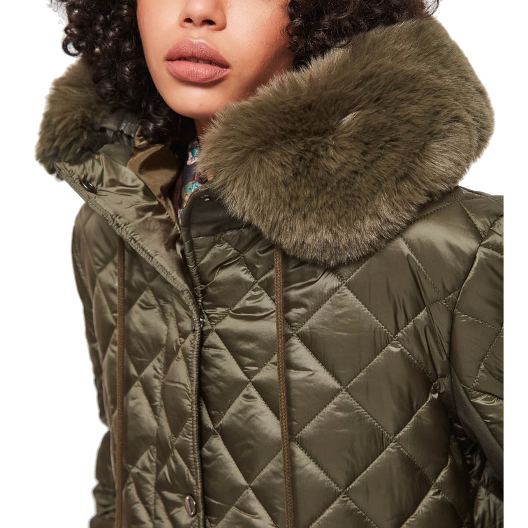 manteau femme  gaudi parka imbottito c/cappuccio