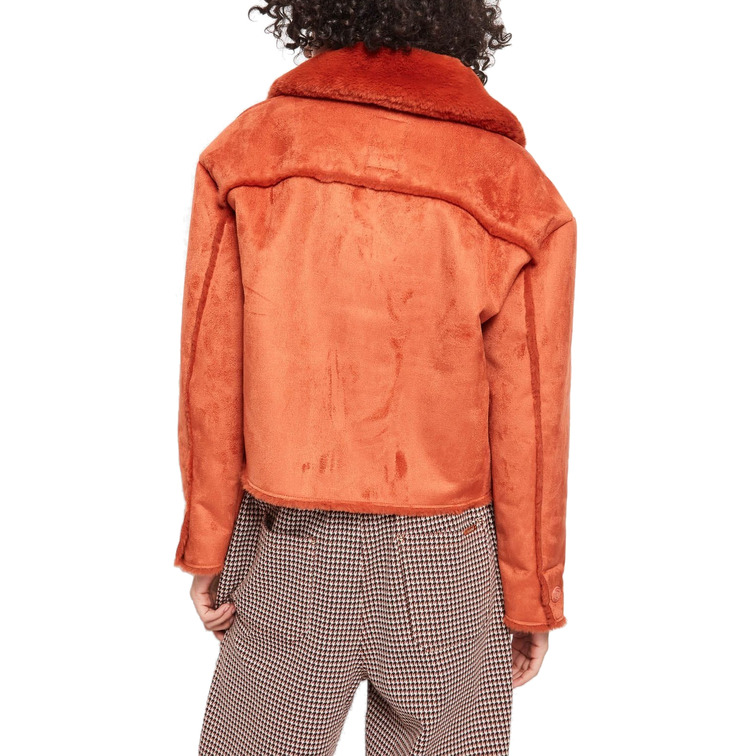 manteau femme  gaudi giubbotto in ecomontone