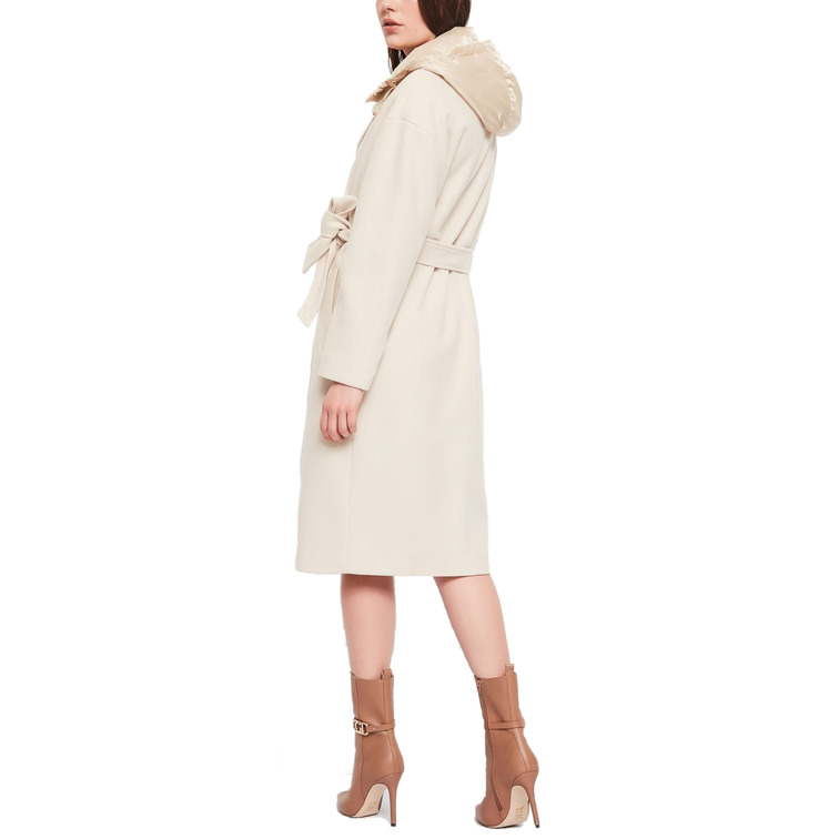 manteau femme  gaudi cappotto con cappuccio m-l