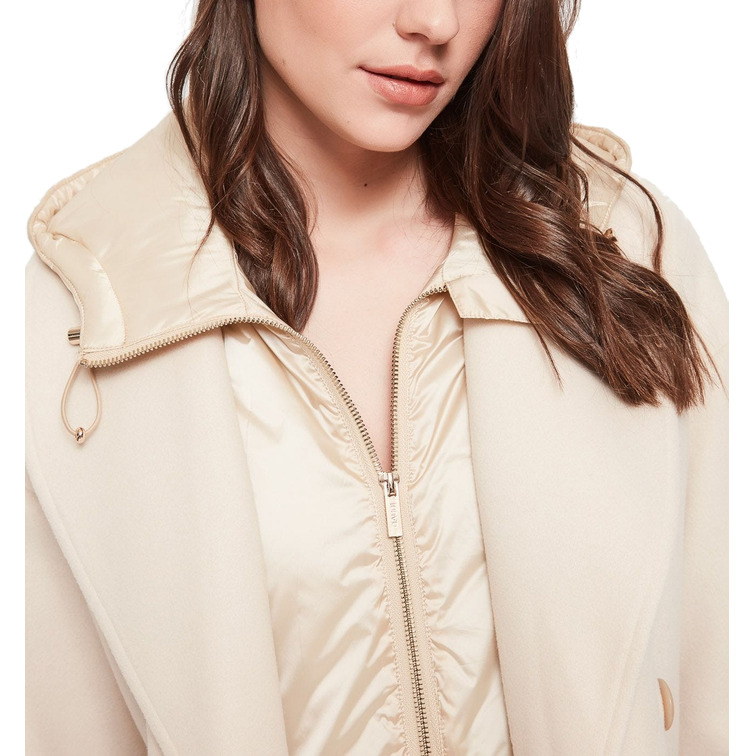 manteau femme  gaudi cappotto con cappuccio m-l