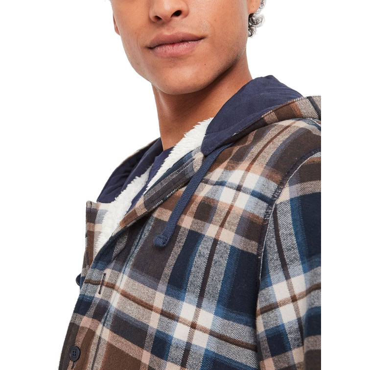chemise homme  gaudi camicia cappuccio