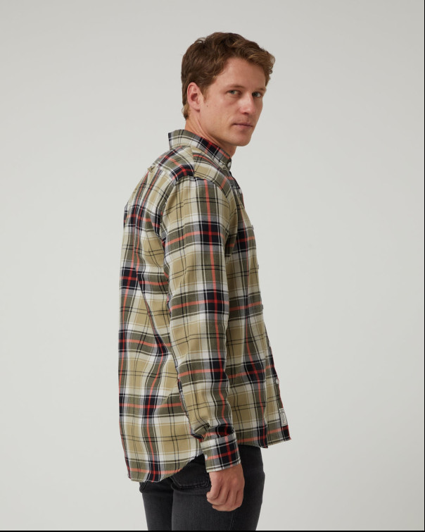 chemise homme  altonadock chemise verde