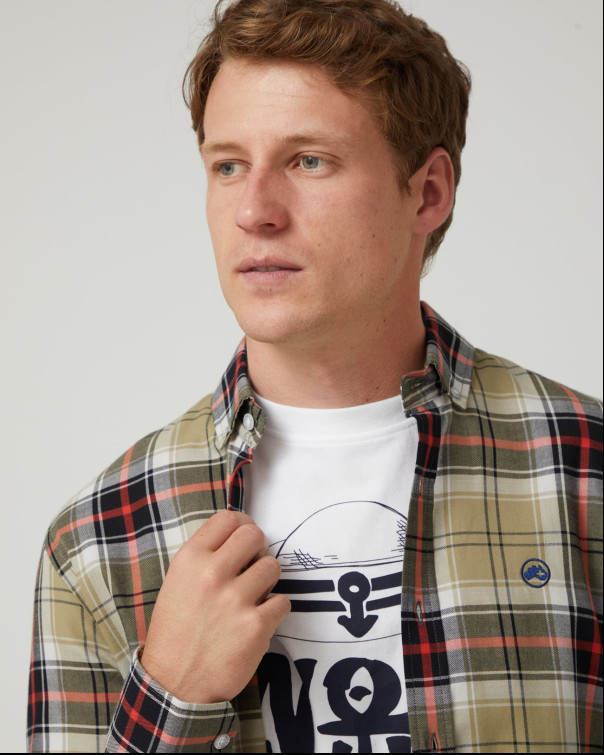 chemise homme  altonadock chemise verde