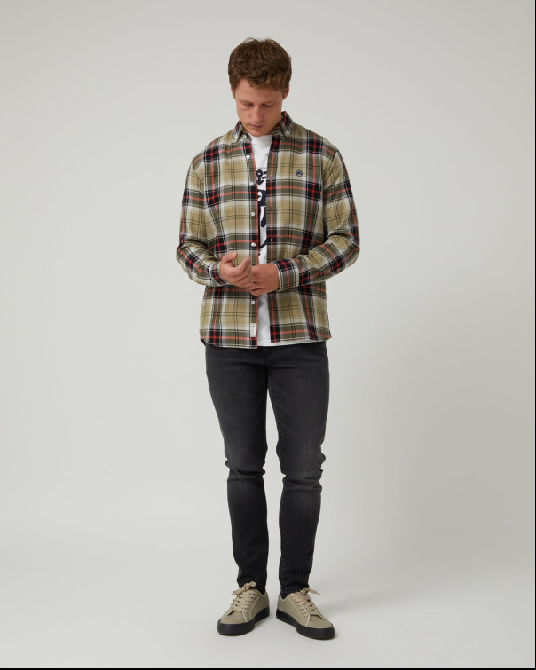 chemise homme  altonadock chemise verde